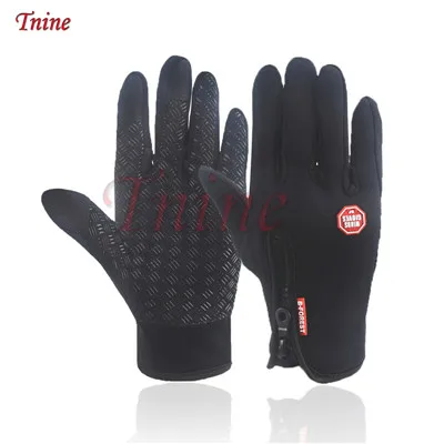 Men's Classic Black Winter Full Finger Gloves Mittens Driving TouchScreen Gloves Male Winter Warm Guantes Glove warm gloves full finger gloves male gloves