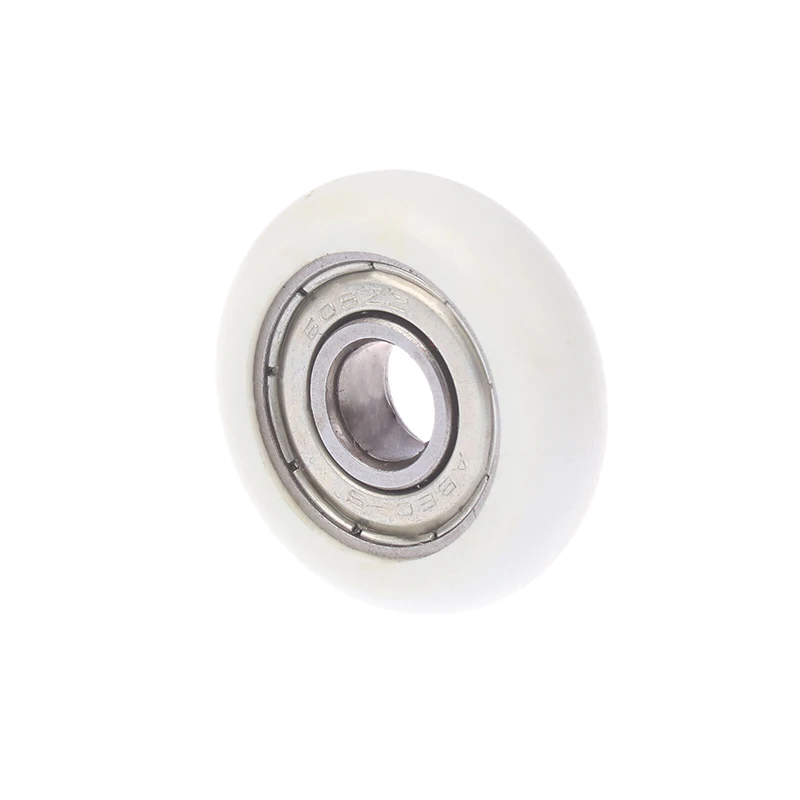 【AD】1Pc 핫셀링 608 ZZ 8*30*8.5mm POM 나일론 원형 롤러 휠 POM 포장 608ZZ 소형 베어링 풀리 플라스틱 휠