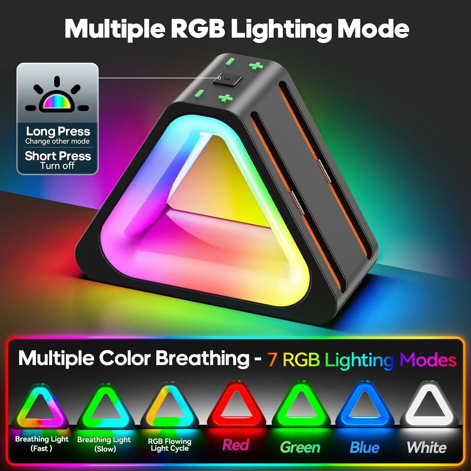 HBS-2801 controller Stand Charger for Switch 2 Switch2 Charging Dock for 4 Joycon handle charging base with LED colorful Lights