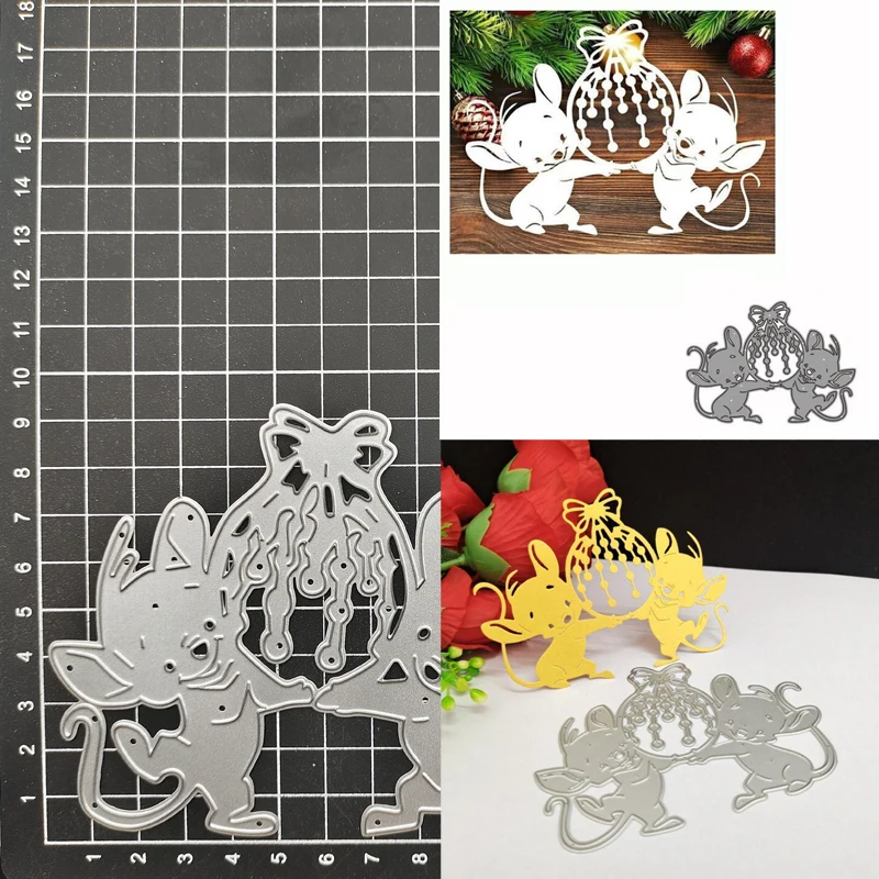 

Animal mouse Metal Cutting Dies for DIY Scrapbooking Craft Die Supplies Moulds Card Album Decoration