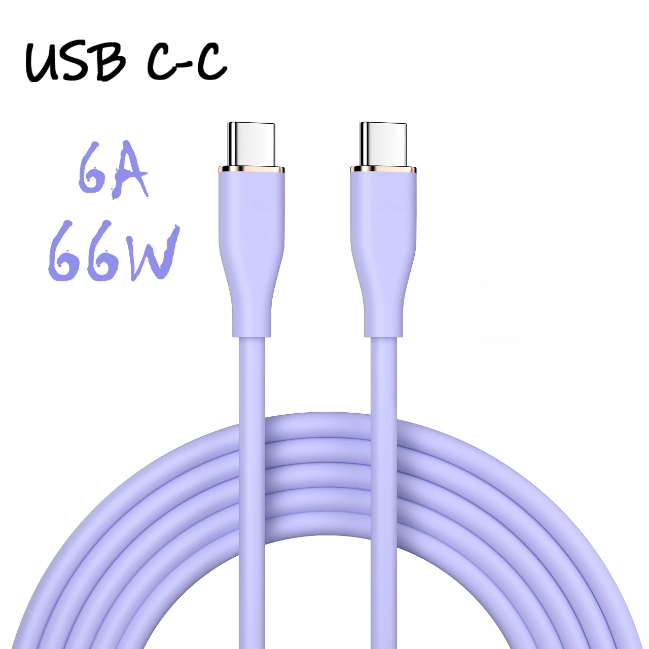 ตัวเลือกสินค้า สายชาร์จ USB-C 66W ชาร์จเร็ว ปลอดภัย สำหรับ iPhone Huawei Xiaomi