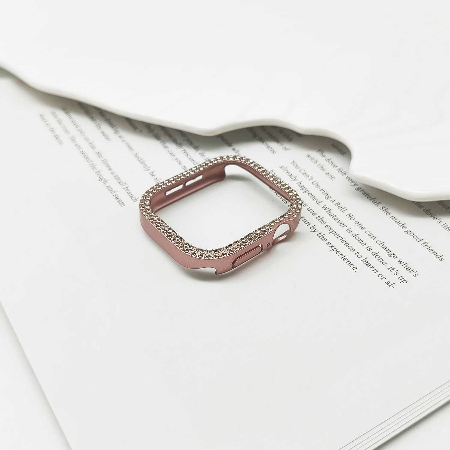 Luxuriöses Dual-Diamant-Gehäuse für Apple Watch S10 S1146 mm. Ultra 49 mm 45/44 42 41/40 38 mm PC-Hohlgehäuse für iWatch-Serie 987654 – Detail 19