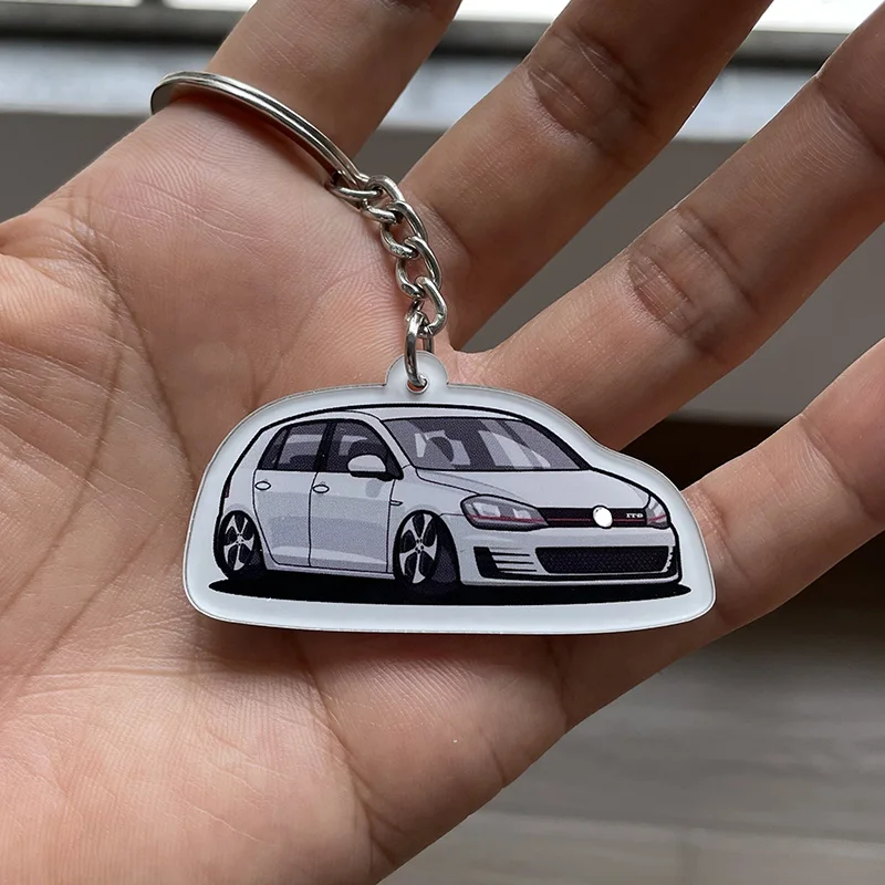 Original VW GTI Design Schlüsselanhänger Volkswagen Key Chain