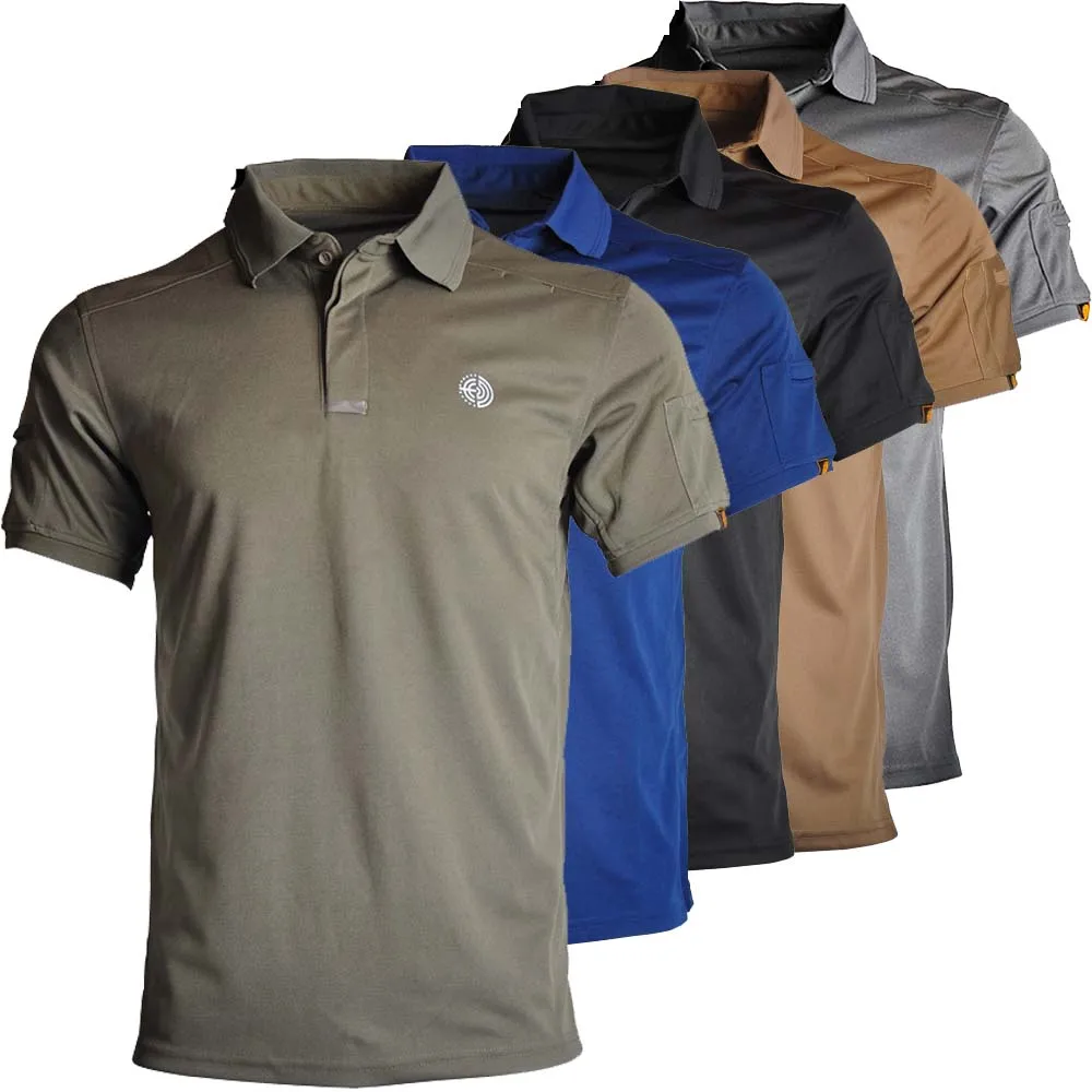 Men's Outdoor Tactical T-shirt Camping Shirt Hunting Clothes Hiking Tees Short Sleeve Wear-resisting