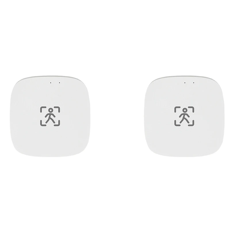 

2X Zigbee Human Presence Motion Sensor With Luminance/Distance Detection 5/110/220V Tuya Smart Life Home Automation