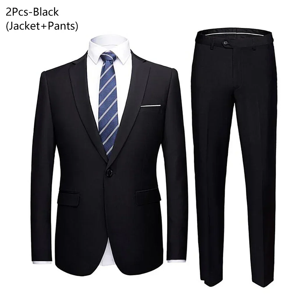 Black 2-piece suit