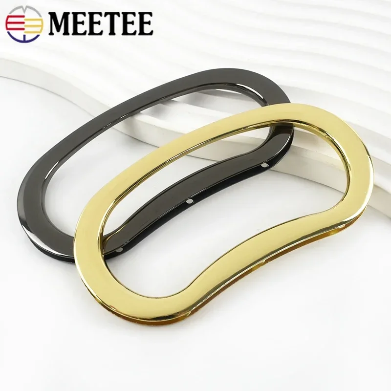2/4/10pcs Oval Rings Metal Bag Handles Bags Eyelet Frame