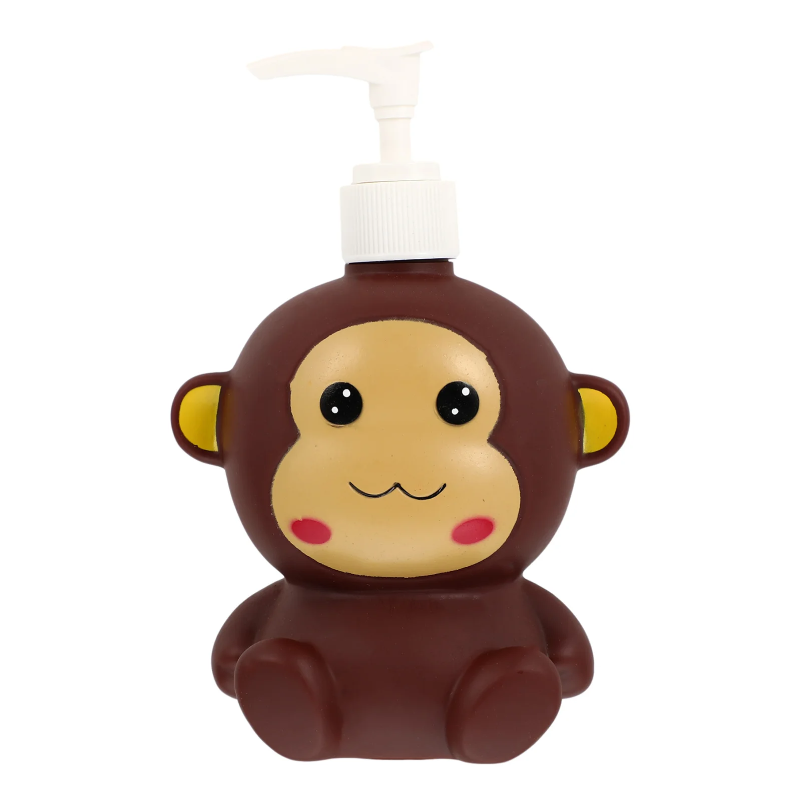 

1Pc Empty Body Wash Dispenser Bottle Cartoon Press-Type Lotion Bottle (Monkey)
