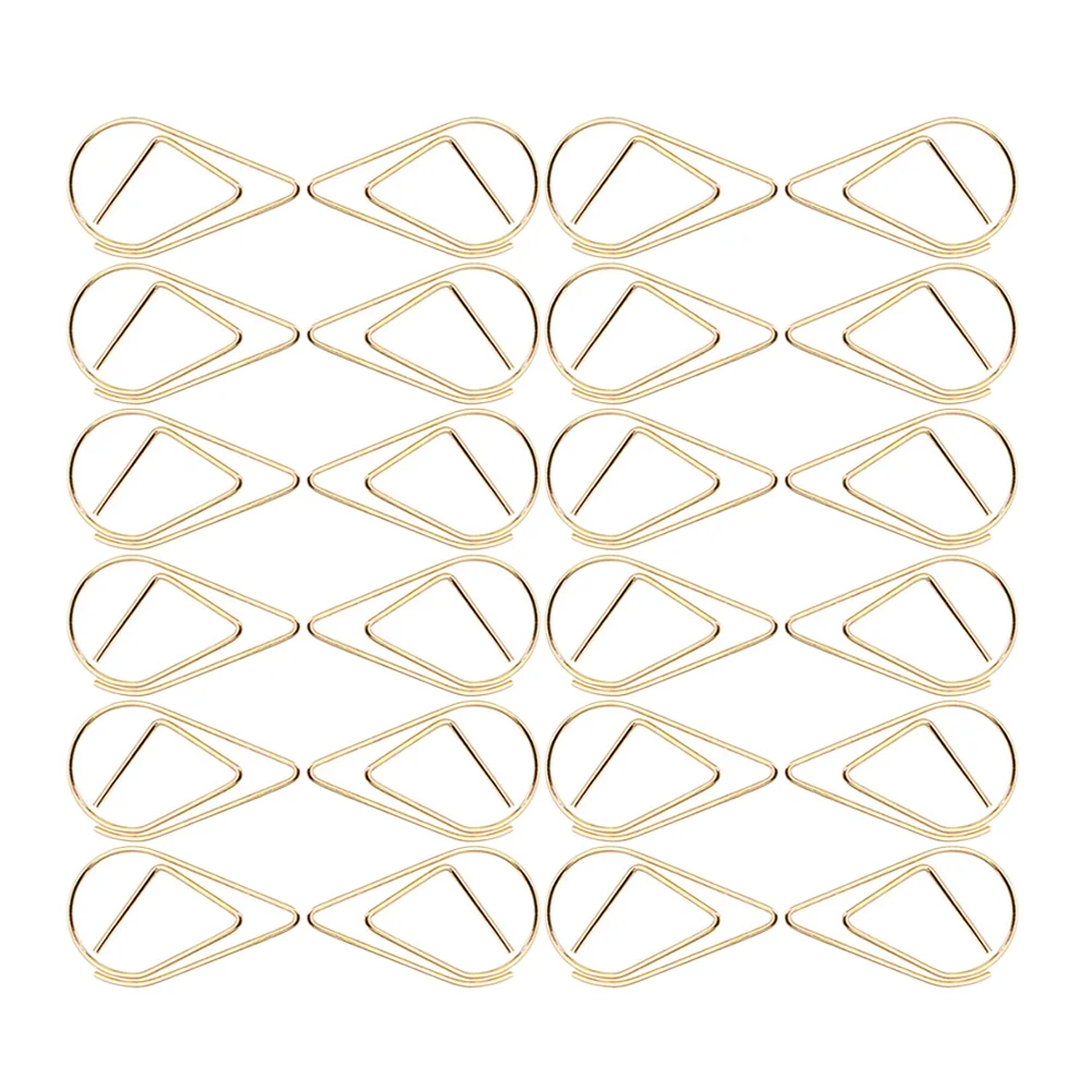 

100Pcs Mini Paper Clips Metal Paper Clips Steel File Paper Clips Convenient Paper Clips File Metal Clips