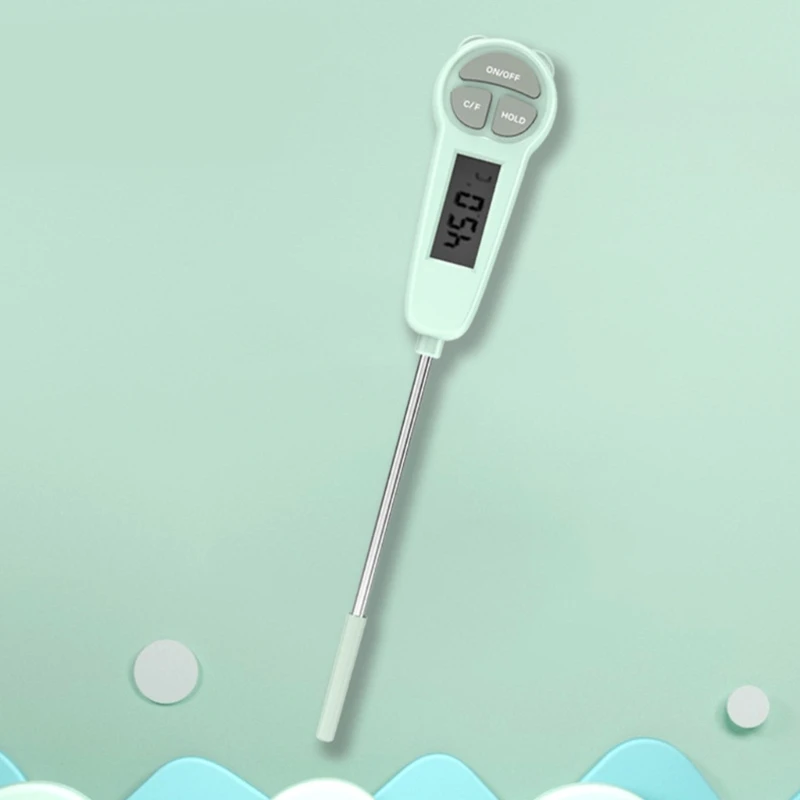 디지털 요리 온도계 주방기구 베이킹 디지털 온도계 즉시 읽기 LCD 디스플레이 고기 식품 온도계