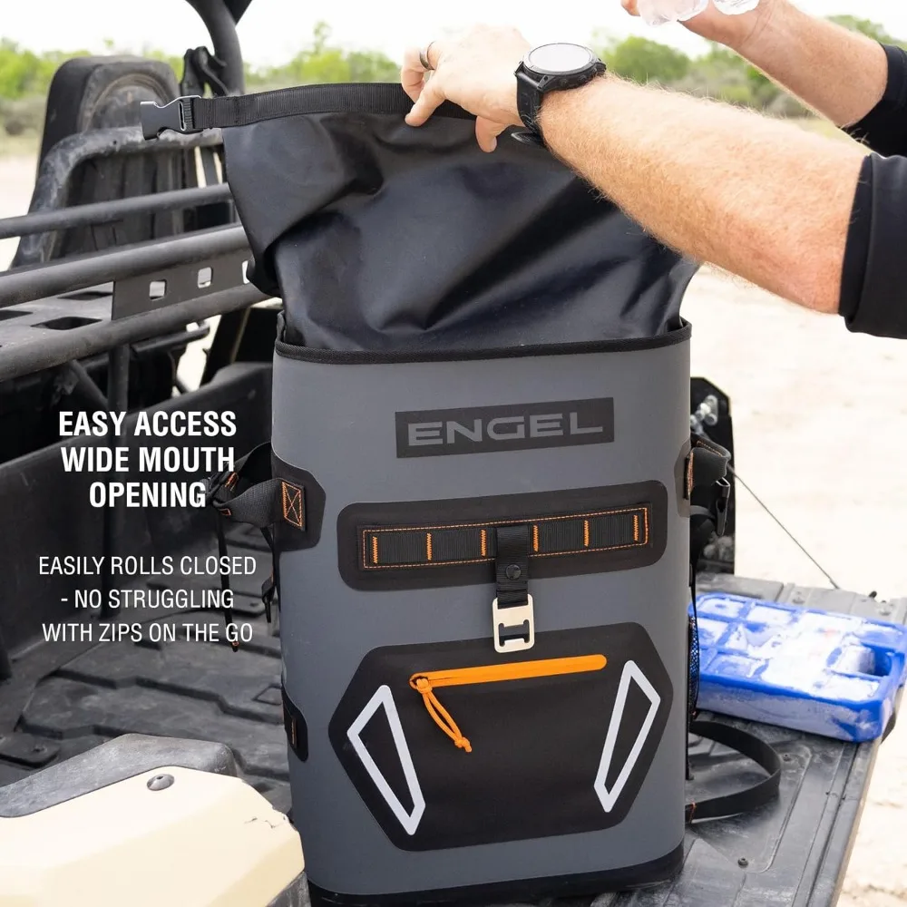 BP25 25 Quart Roll-Top High Performance Backpack Cooler