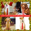 10/30/50Pcs Pet Dog Accessories Christmas Style Big Size Pet Dog Necktie Adjustable Dog Collar Bow ties For Medium Large Dog 6
