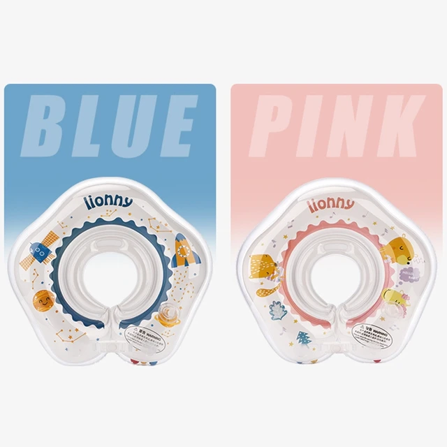 Q81A Inflatable Infant Neck Float Swim Neck Ring Tube 0-8months Baby Safety Swimming Circle for Swimming Pool 1