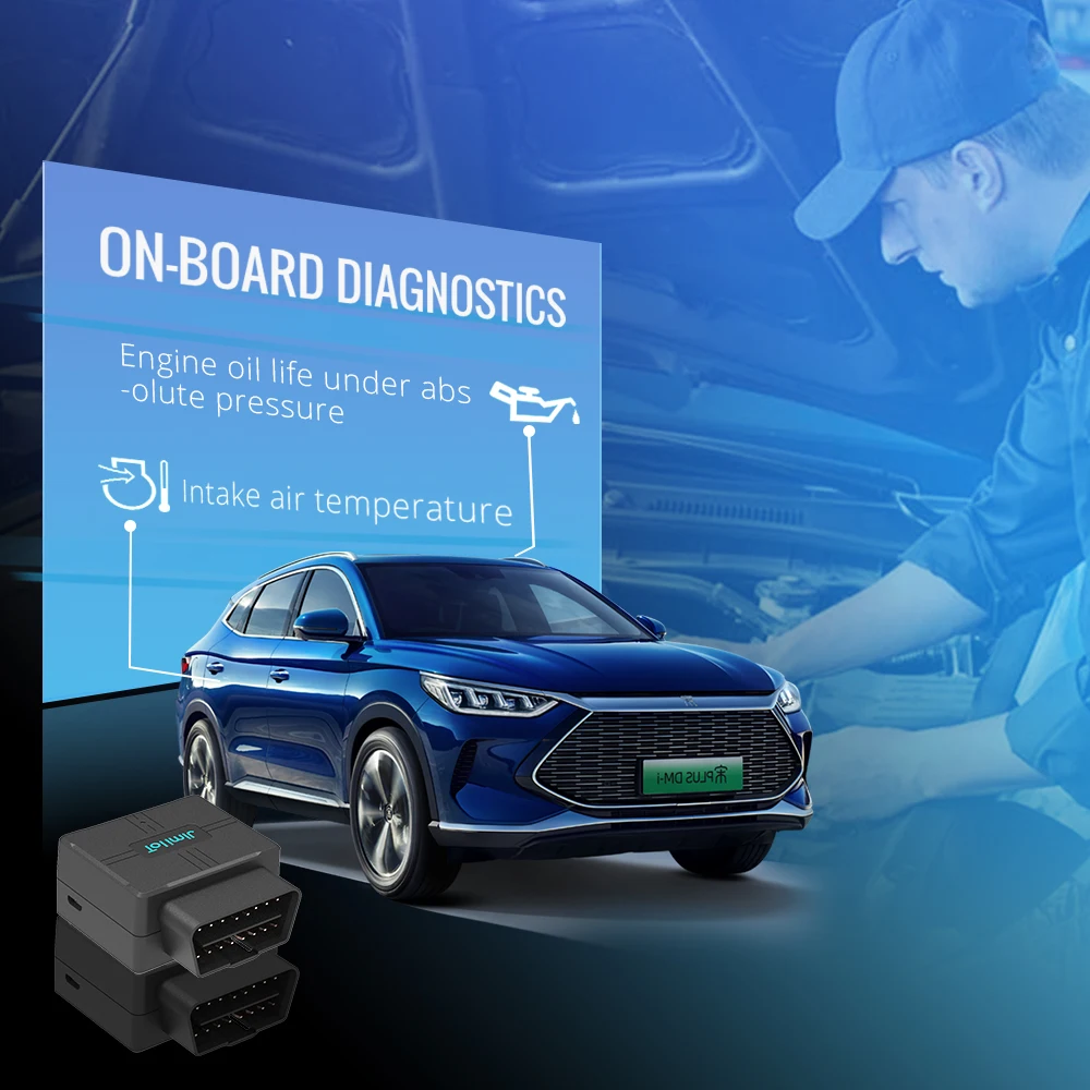 JIMIMAX VL502 obd2 Bluetooth GPS Tracker 4G Canbus Diagnostic OBD Tracking Plug & Play Alarm Locator Google Map APP Car Monitor gps tracker car tracker bluetooth tracker