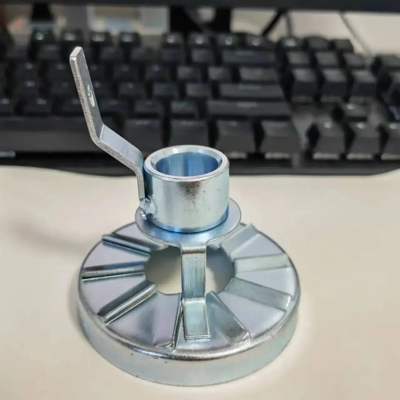New 74mm Flame Holder For Oil Burner Single Hole Monomian Fire Air Swirler Flame Stabilizing ping