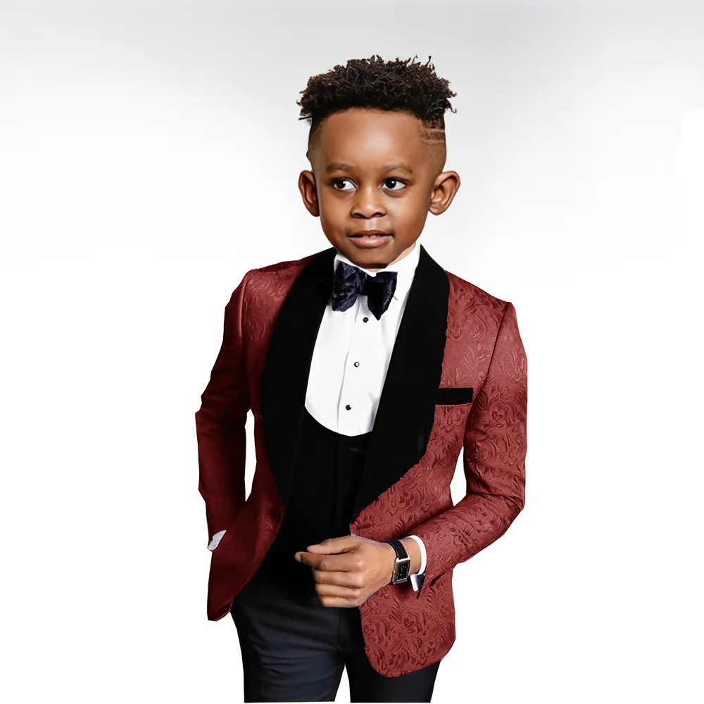 2024 Classic Kids Party Costume Blazer Pants Formal Wear Party Sets School Uniform