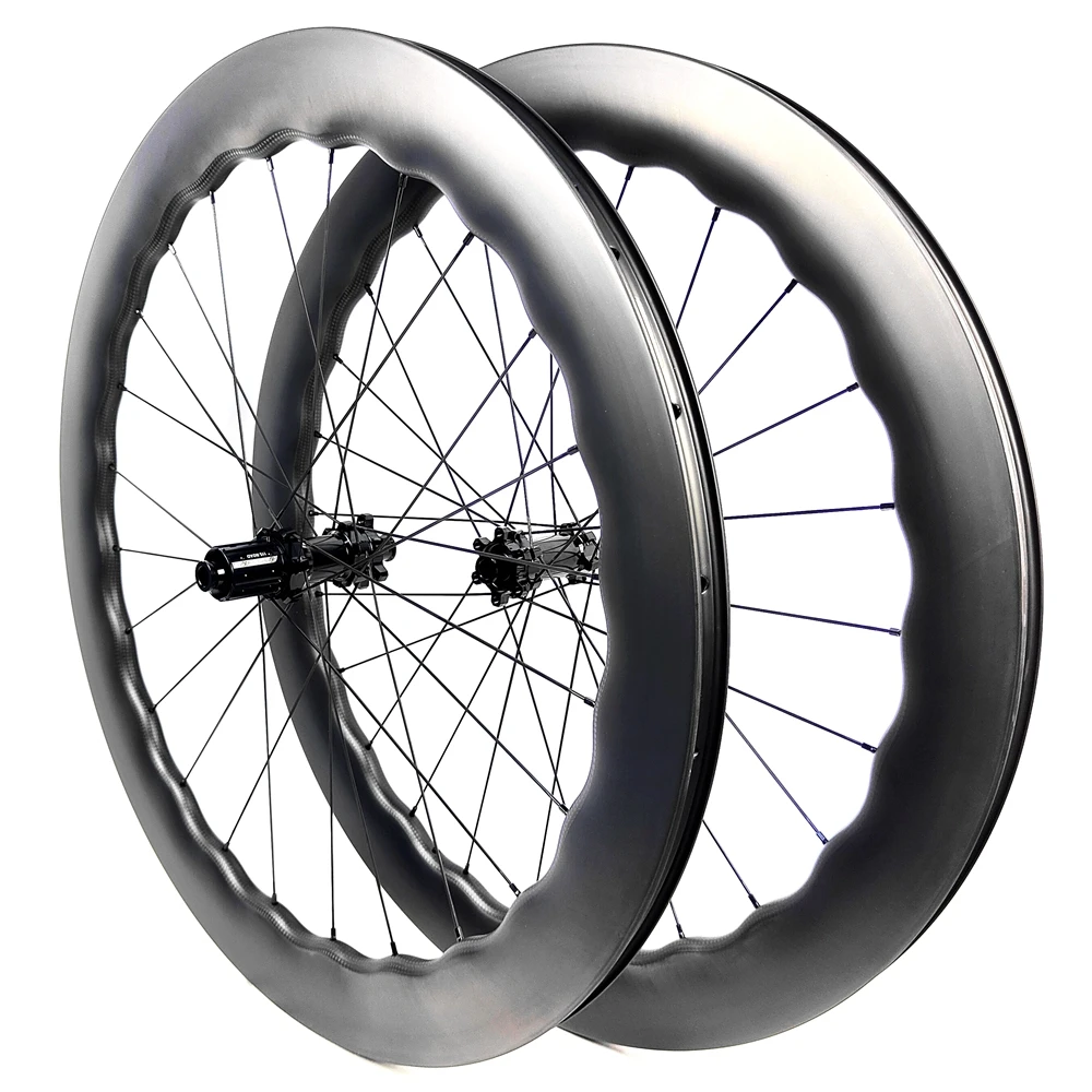 

TWDH60 700c Fiber UD Matte Disc Road Wheels для дорожной высоты 60 мм колеса для гоночного велосипеда