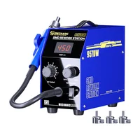 Mechanic NEW 957DW Welding supplies desoldering station with two-scroll hot air Intelligent digital display fast heating Iron 1
