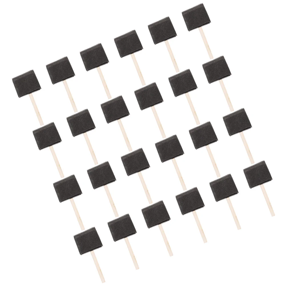 

24 шт., Другие принадлежности, искусственная щетка, школьные кисти, пятна из пенопласта, граффити