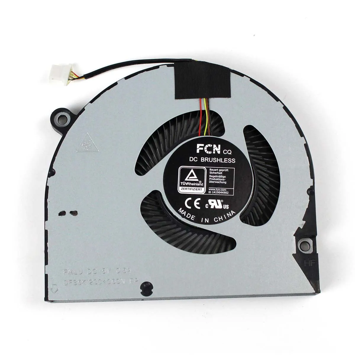 

Laptop CPU Cooling Fan Cooler DFS5K12304363N FN33 DC5V 0.5A 4Pin For Acer Swift SFX14-41G Swift X SF314-510G N20H3 N20C12