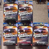 Hot Wheels Original Silver Label Hnr88 J Case Fast & Furious Series Alloy Toy Car Honda Chevrolet Decoration Surprise Toys Gifts