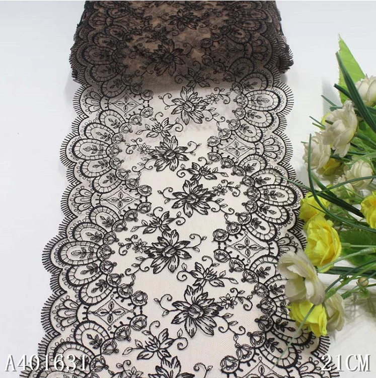 

Сетчатые шторы из полиэстера, изысканная вышитая кружевная занавеска бежевого и черного цвета, нижнее белье для диванов, аксессуары «сделай сам»