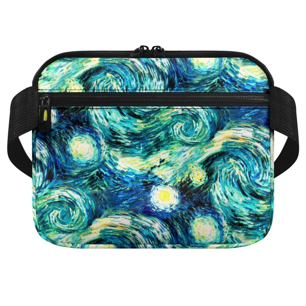 Starry Night Van Gogh Oil Painting Design Nurse Fanny Pack Women Multipockets Organizer Belt Bags for Nurse Medical Tool Pouch
