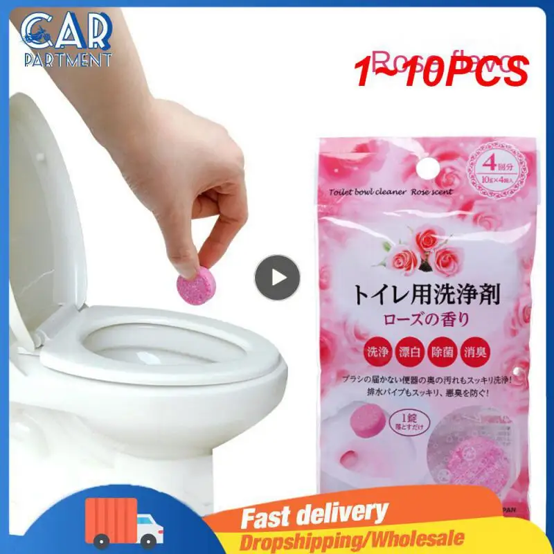

1~10PCS Multifunctional Effervescent Cleaner Toilet Kitchen Cleaning Tablets Car Window Cleaner Home Cleaning Accessories