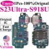 لوحة منفذ شحن USB ، موصل قفص الاتهام ، كابل مرن لهاتف smansun S23 ، S22 Plus ، S21 ، S24 Ultra ، G991U ، S906U ، S918U ، S906U ، إصدار G991 US