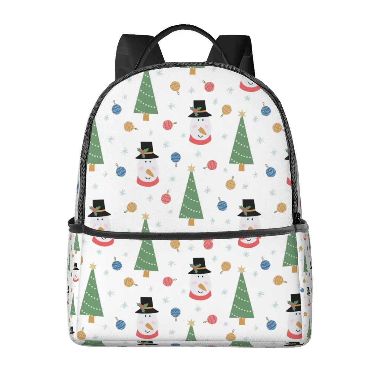 

Merry Christmas 3D Print Stylish lightweight Casual travel Large Capacity backpack Adjustable Unisex Daypack