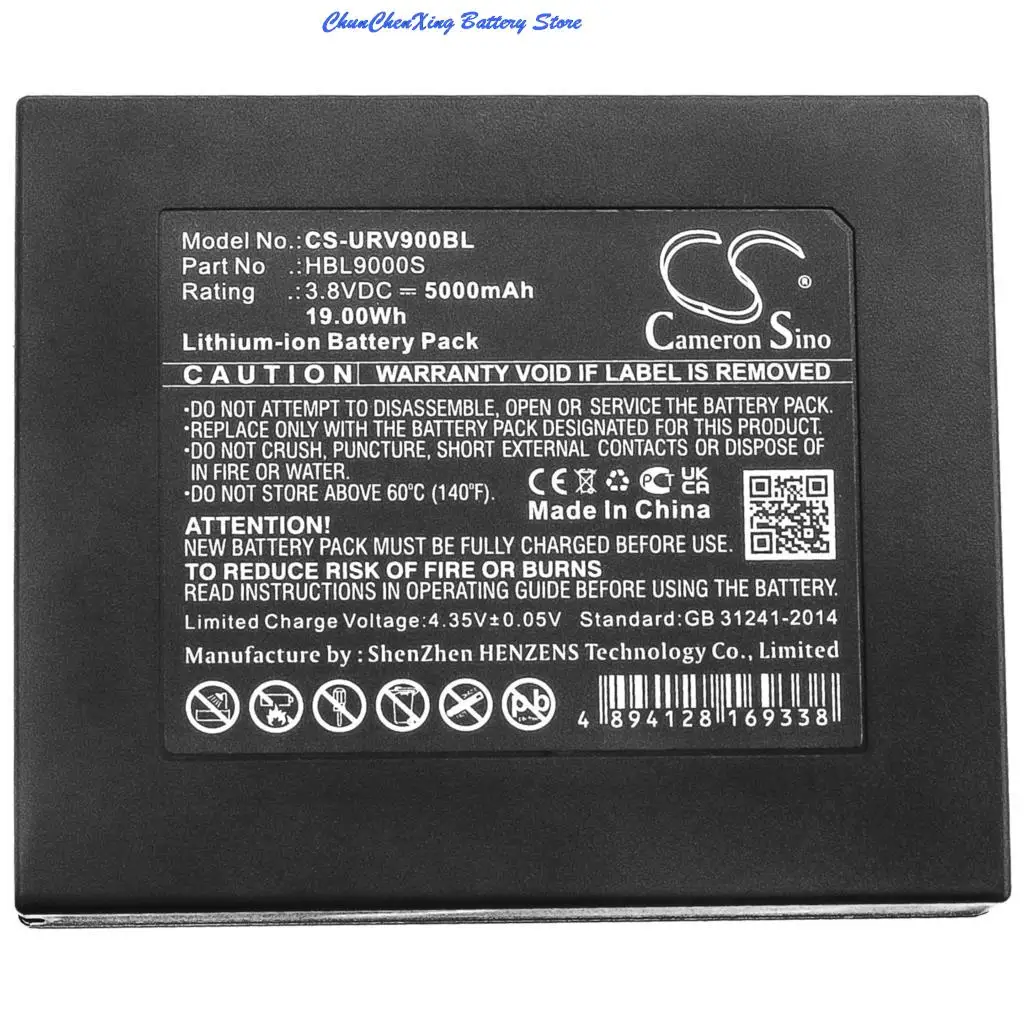 

OrangeYu 5000mAh Battery HBL9000S for Urovo i9000s