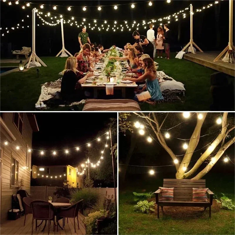 LED String Lights 6 M USB/Battery Power Ball Garland Lights Waterproof For Outdoor Wedding Garden Christmas Decor