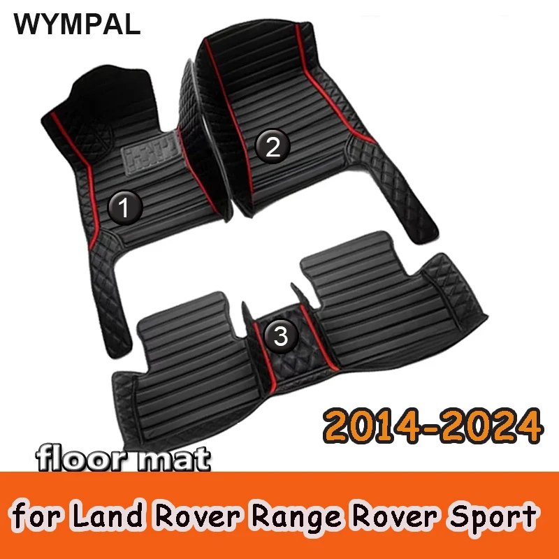 Car floor mats for Land Rover Range Rover Sport 2014 2015 auto foot Pads