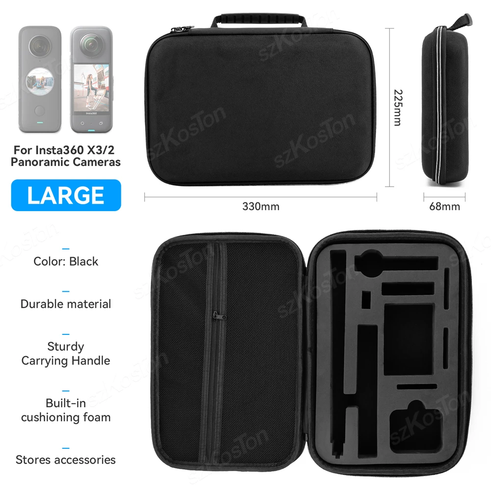 Aazon.co : Carrying Protective Case Kit Copatible With Insta 360 X4