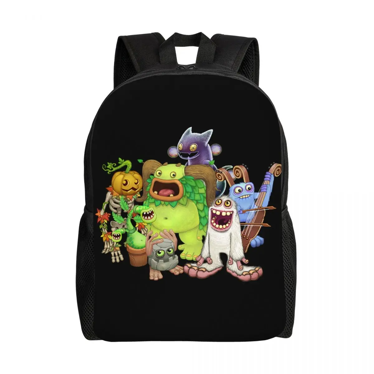 

Рюкзак для видеоигр My Sing Monsters для женщин и мужчин, водостойкий, школьный рюкзак для колледжа, сумки для книг с принтом