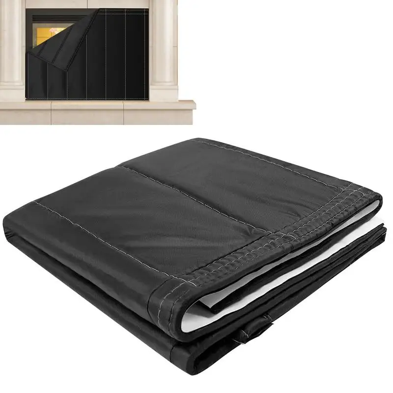 

Fireplace Blocker Blanket Durable Carbon Fiber Graphite Felt Welding Protective Blanket For Block Cold Air From Fireplace Vent
