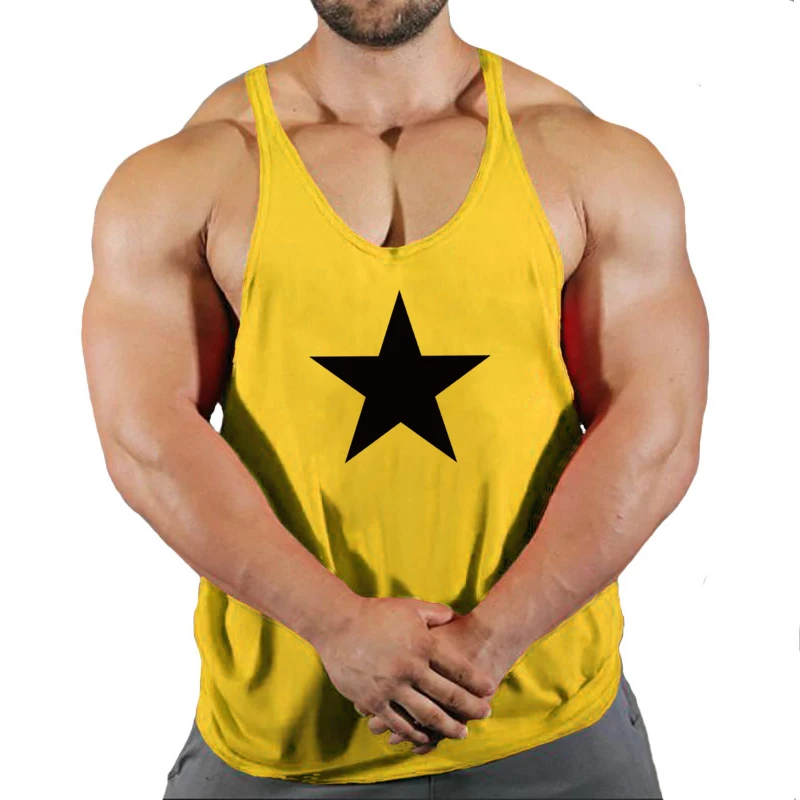 New Fashion Men Muscle Sleeveless Slim Tee Shirt Tank Top Bodybuilding Fitness Vest Stylish Mens Gym Tank Tops Sportswear