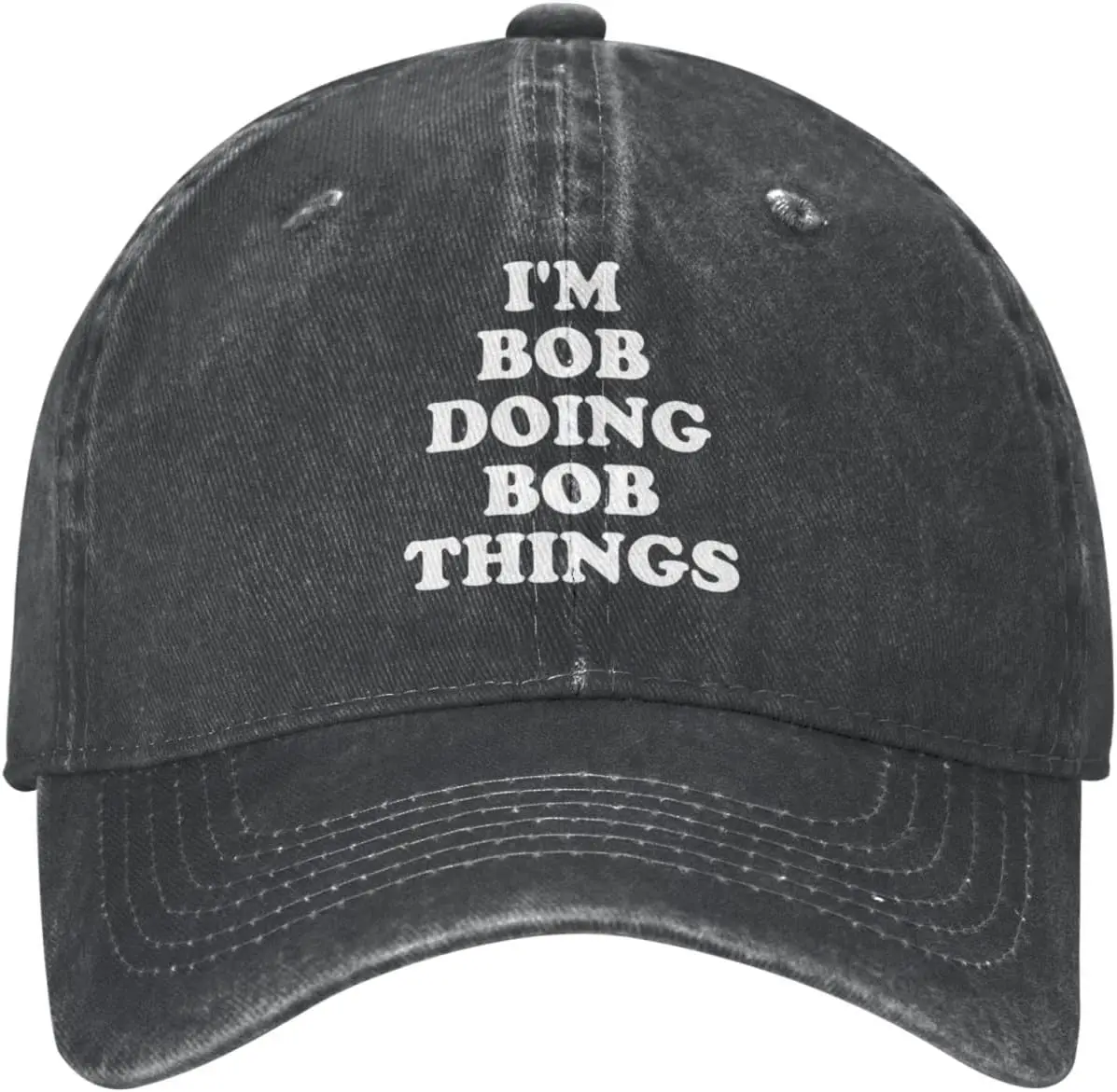 

I'm Bob Doing Bob Things Hat Funny Sarcastic Hat Baseball Cap Adjustable Trucker Hats Outdoor Sports Caps