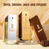 100 ml Golden Millionaire Perfume with Golden Brick Extract, a Long-Lasting, Rich and Masculine Woody Fragrance for Men 100 ml