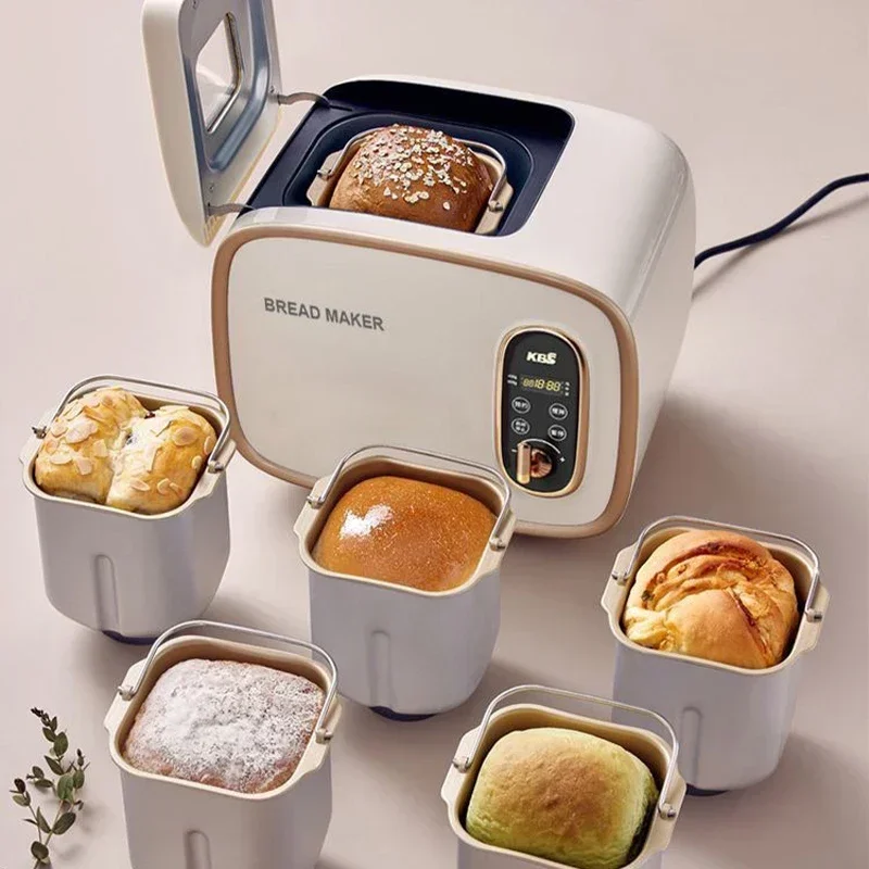 Mini Bread Maker for Home Use Fully Automatic Intelligent Fruit Scattering Noodle Fermentation Multifunctional Small Breakfast. 6