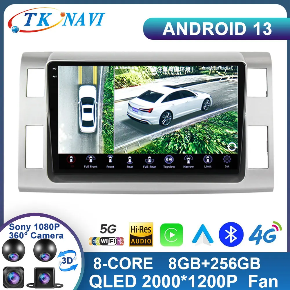 

Android 13 радио для Toyota Previa XR50 3 2006-2019 Estima AHR20 XR50 3 2006 - 2016 GPS автомобильная навигация стерео Мультимедийный монитор