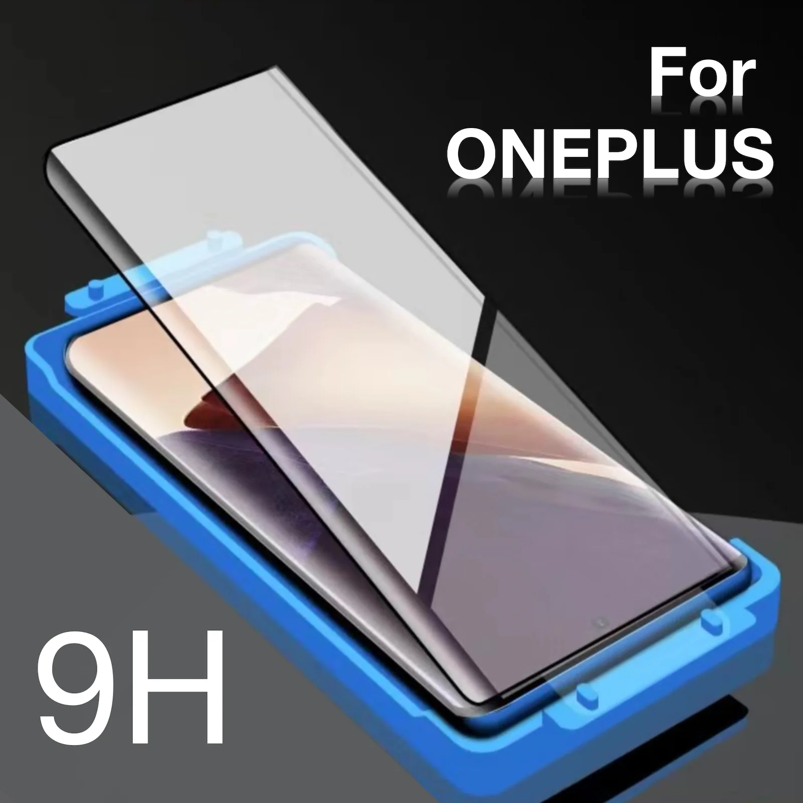 

For ONEPLUS 8 9 10 11 Pro ACE2 OnePlus11 OnePlus10 Screen Protector Explosion-proof Galaxy Glass Protective with Install Kit