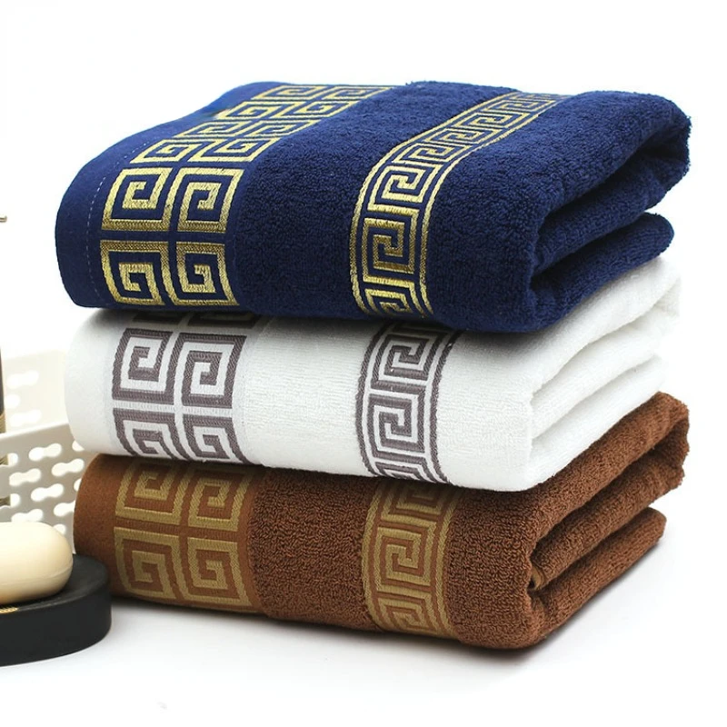 

Household Gift Cotton Towel Soft Quick Absorbent Bath Towel Adult Comfort Face Towel