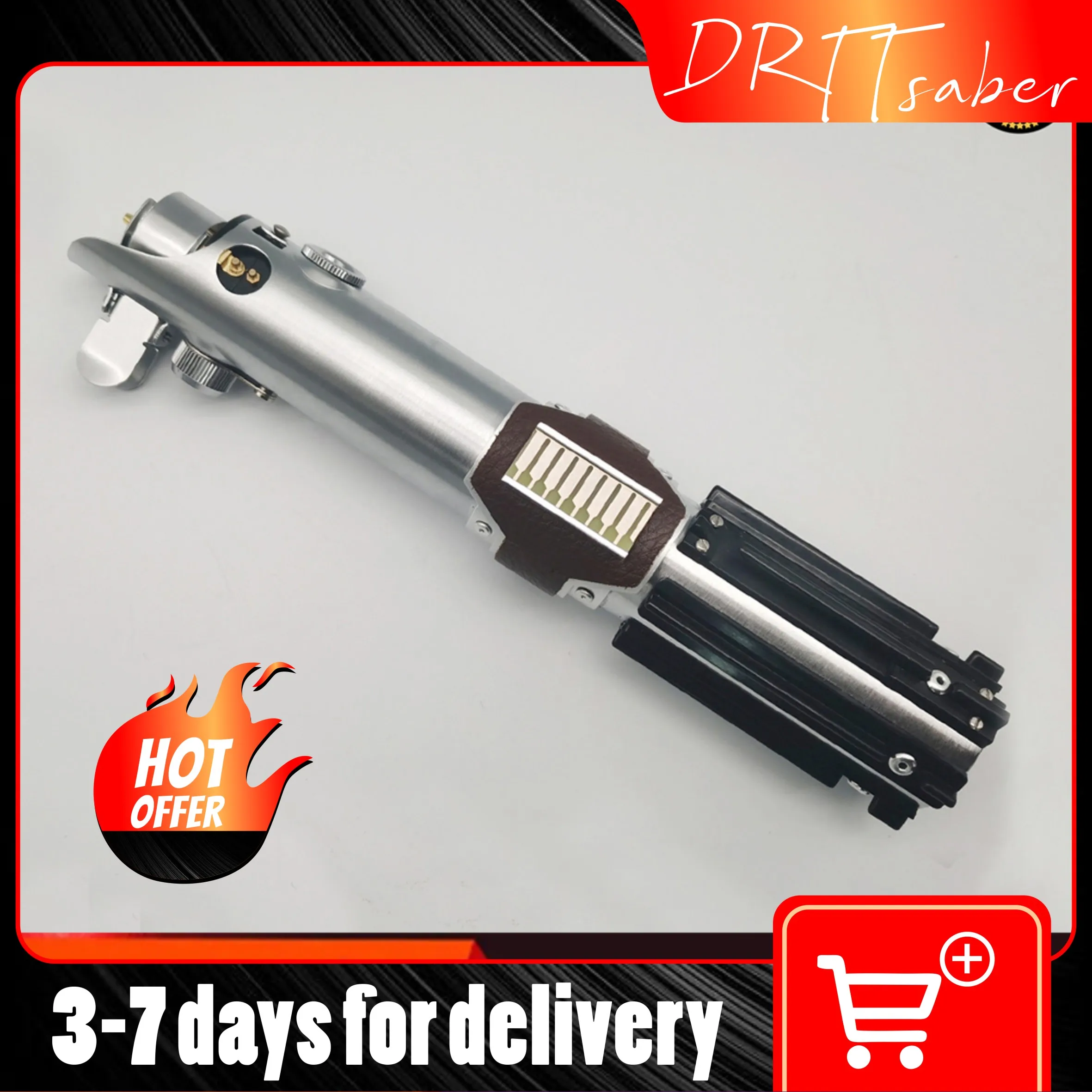

Новый пиксельный световой меч 89sabers Graflex Luke EP9 с дисплеем Pixel Blade Proffie V2.2, смена цвета платы