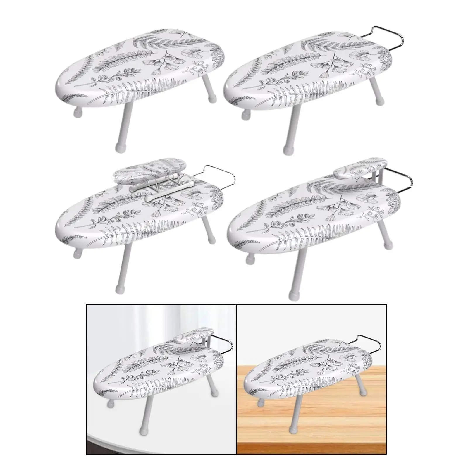 Mini Ironing Board Compact Foldable for Clothes Sewing Room Laundry Room