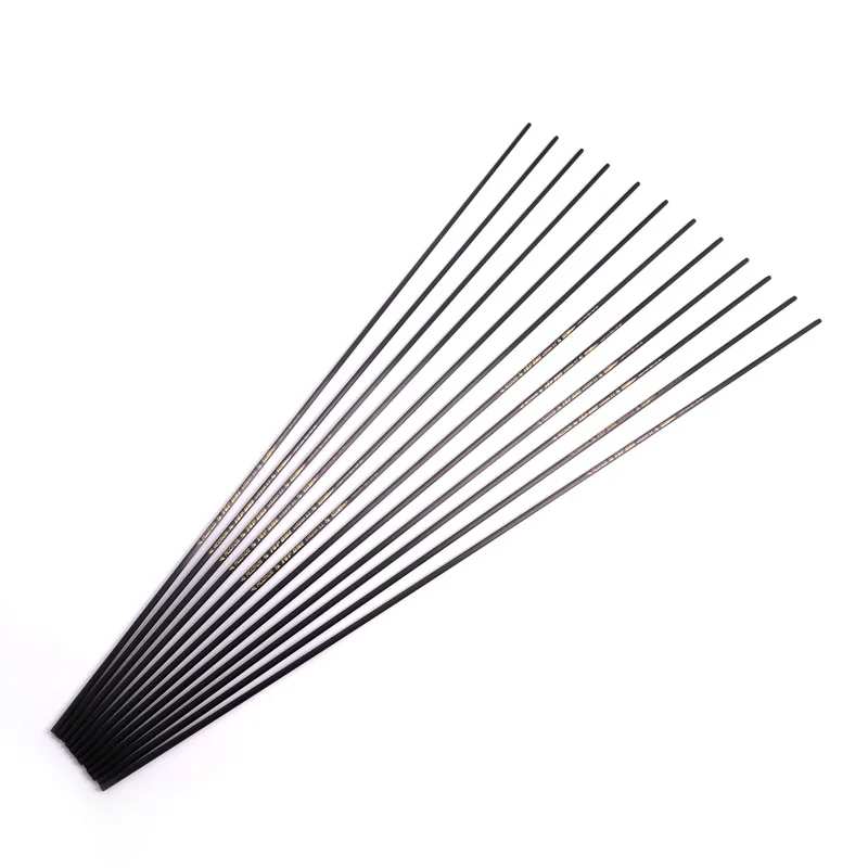 Flèches Carbone Pour Chasse Et Tir à L'arc – Lot De 6/12 – Spine 350-900 – 30,5 Pouces – Neuf