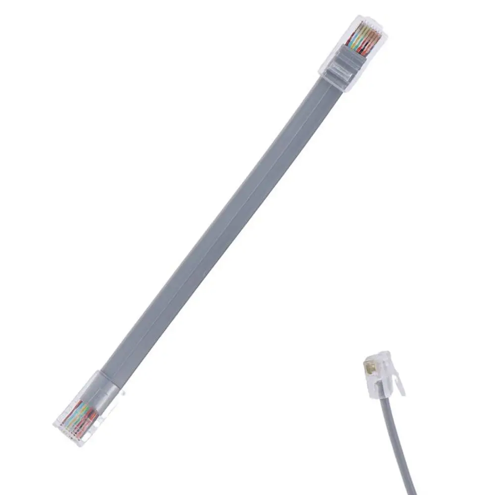 Tone and Probe Wire Trace Kit Replacement Cables Leads with Alligator Clips RJ11 / RJ12 / RJ45 Plug Electrical Equipment Parts alligator clips test clip test hooks clips alligator clip adapter