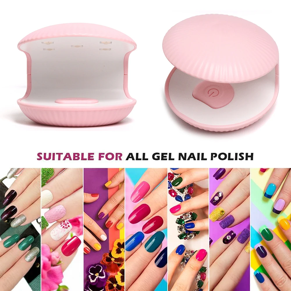 LINMANDA Mini Portable Nail Lamp Fast Curing Uv Led Lamp Professional Gel Polish Drying Lamp Phototherapy Equipment Tools 5