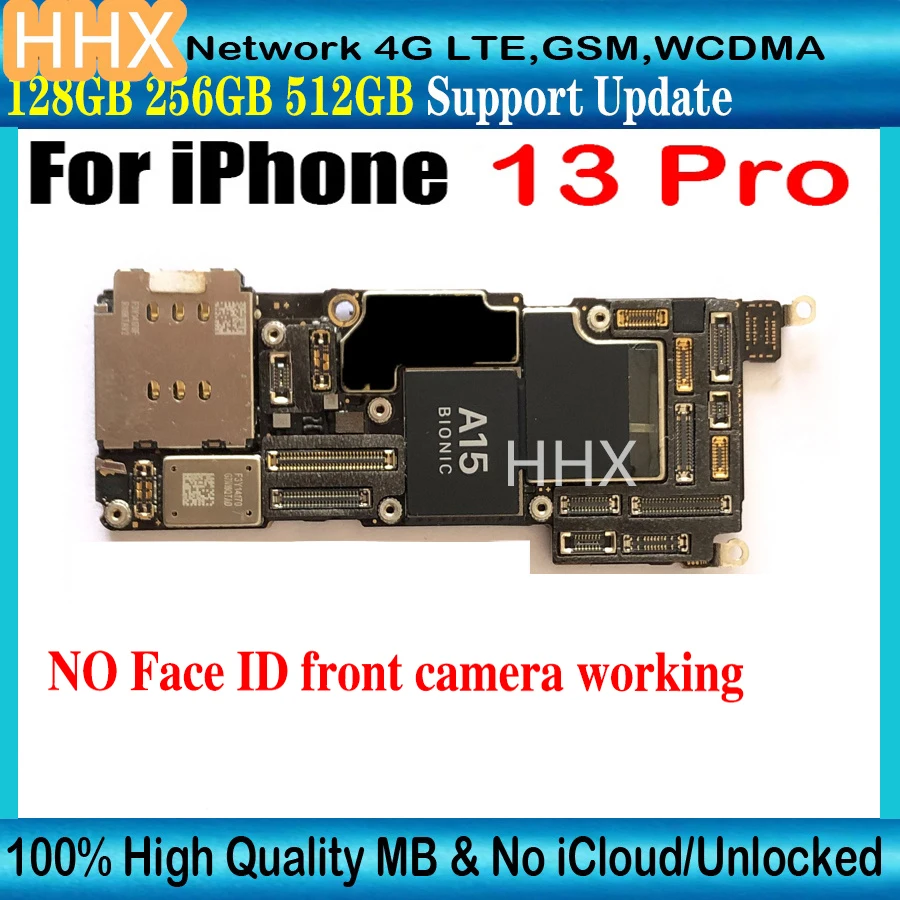 iPhone 13 Pro Max Motherboard with Face ID Logic Board for iPhone 13 / Pro / Max iphone motherboard,mobile motherboard,cell phone parts