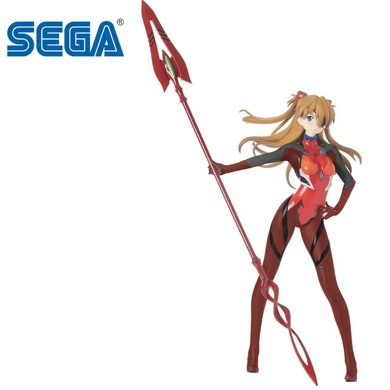 

SEGA оригинальный EVA Asuka Langley Soryu 30 см аниме экшн-Фигурки игрушки для мальчиков девочек Подарки на день рождения Коллекционная модель